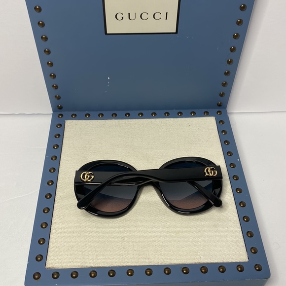 Authentic- 💯 NEW Gucci GG 0712S 002 2020 Women Sunglasses - Picture 9 of 14